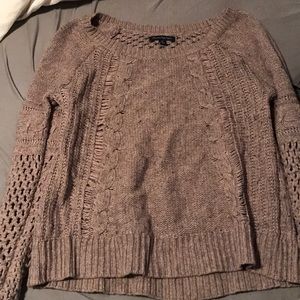Tan American eagle sweater